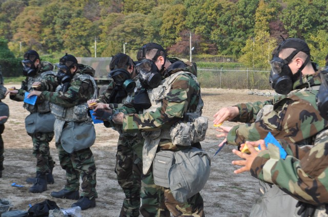 HHB, 210th Fires Brigade enhances CBRN readiness