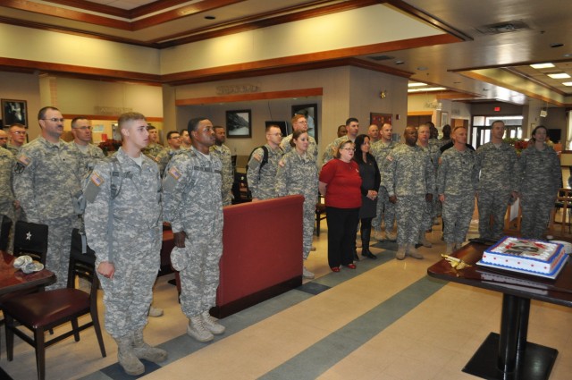 The 210th Fires Brigade celebrates 2nd Infantry Division's 96th birthday