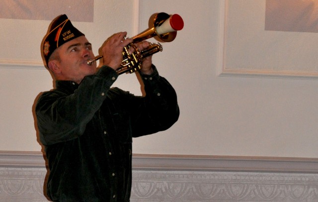 Bugler and VFW Veteran William Yurek