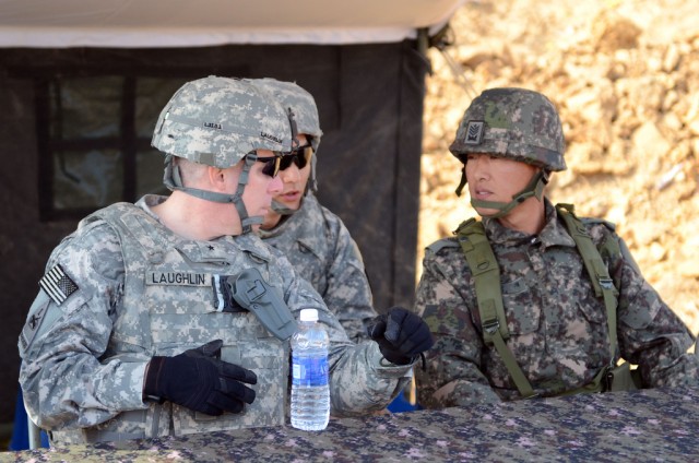 ROK and U.S. Soldiers combine forces during artillery competition