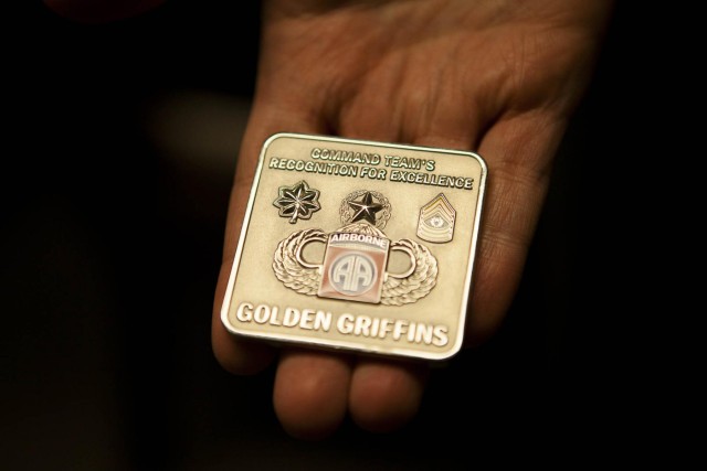 Favorites and first times:  Civilians recall when pressed flesh produced a commander's coin