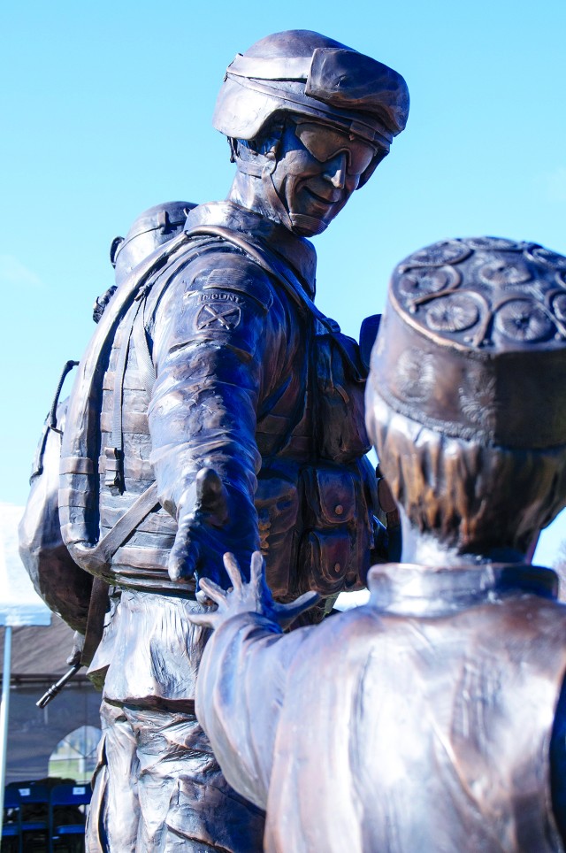 Fort Drum's new Fallen Warrior Monument