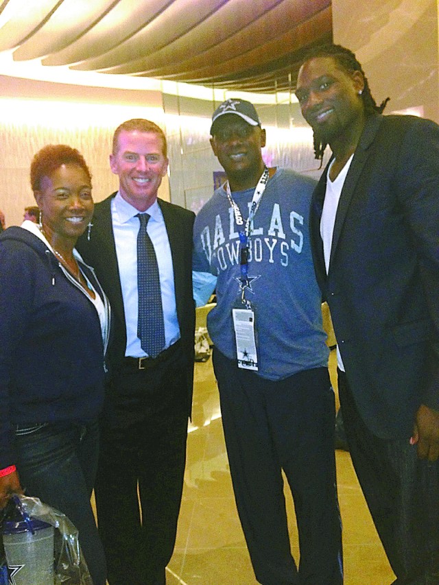 Rayford family + coach