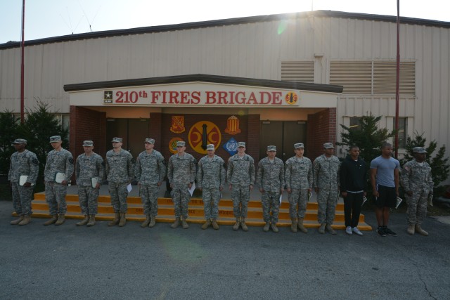 210th Fires Brigade hosts Thunder Fitness Challenge