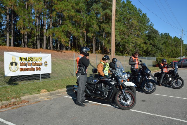 Motorcycle Ride Builds Cohesion and Applies the Basics