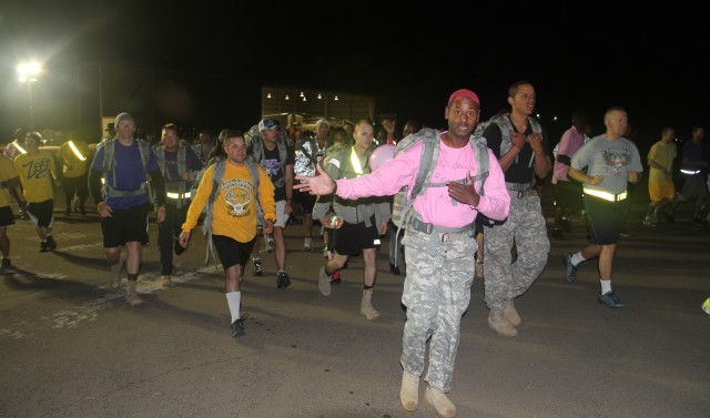 1st Air Cav's 2-227th 'Lobos' host cancer awareness run