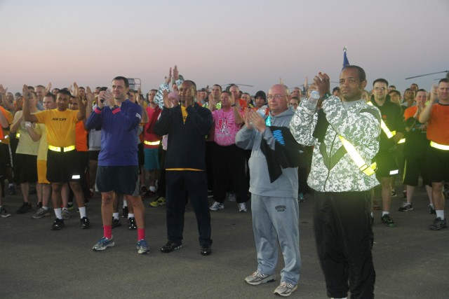 1st Air Cav's 2-227th 'Lobos' host cancer awareness run