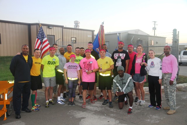 1st Air Cav's 2-227th 'Lobos' host cancer awareness run