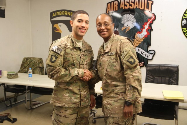 101st HHB hosts NCO and Soldier of the Year