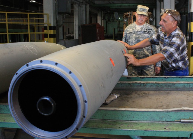 General praises ammunition plant safety record
