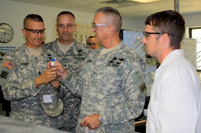 General praises ammunition plant safety record