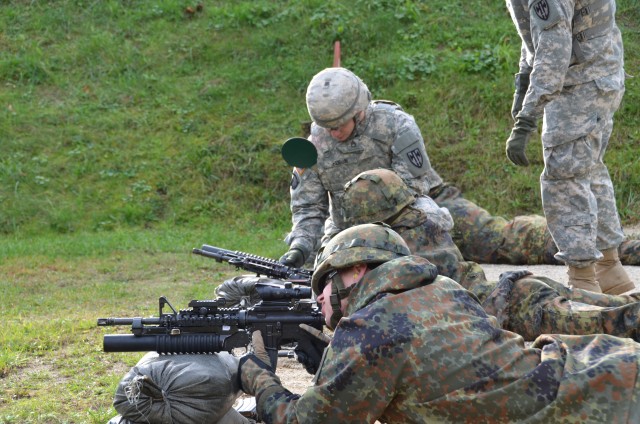 630th MP Co. trains German Bundeswehr unit