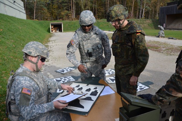 630th MP Co. trains German Bundeswehr unit