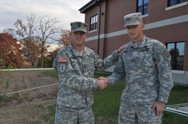 Dauntless medic earns coveted EFMB