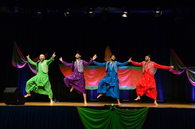 Bhangra dancers at 2013 Pentagon Diwali celebration