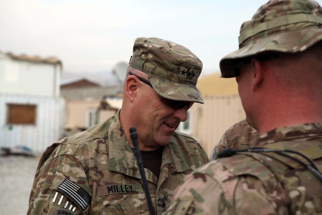 ISAF Joint Command Leader Recognizes Task Force Patriot Soldiers
