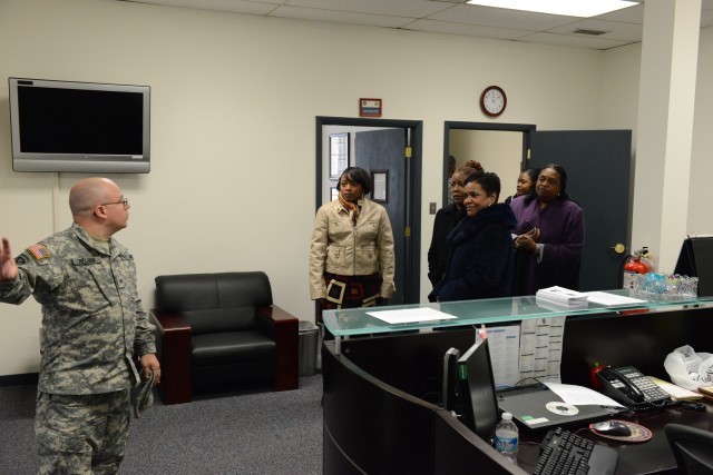 MDW Chaplains show off new office