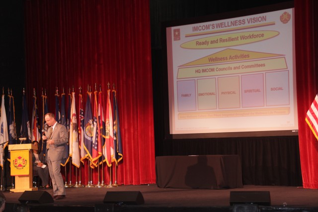 IMCOM focuses on wellness at townhall