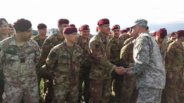 Sky Soldiers jump with Italian paratroopers | Article | The United ...