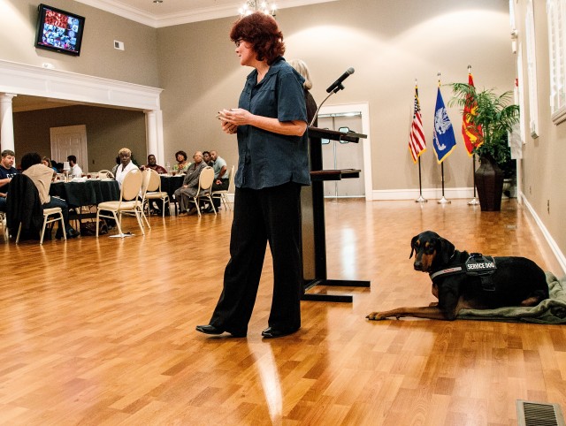 Wounded warrior shares story of her 'invisible disability'