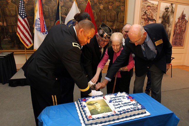 World War II Veteran honored during award ceremony