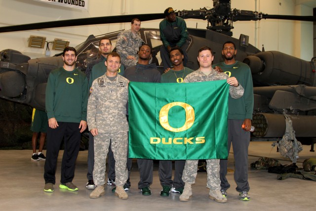 NCAA teams visit 2nd Combat Aviation Brigade 