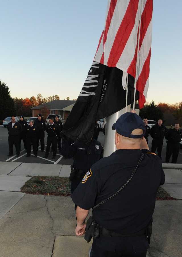 Fort A.P. Hill honors Veterans at flag raising ceremony