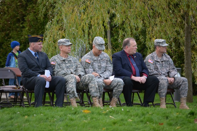 Veterans Day ceremony