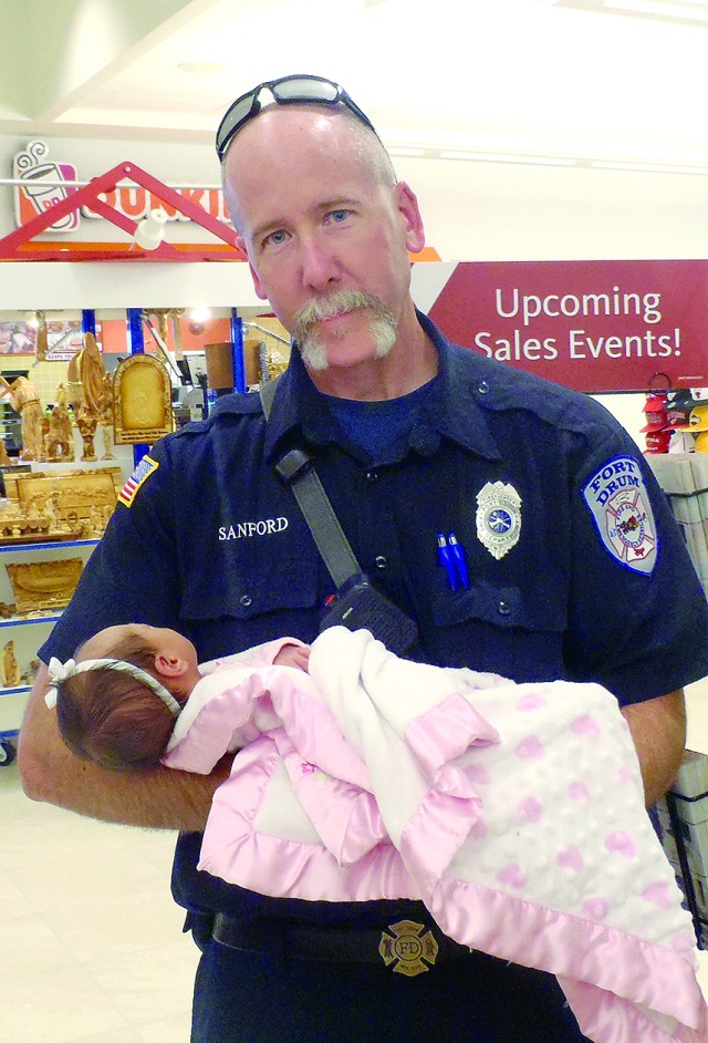 Fort Drum firefighter delivers baby on side of road