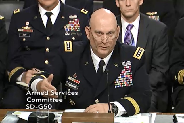 Even one combat operation difficult under sequestration, chief says