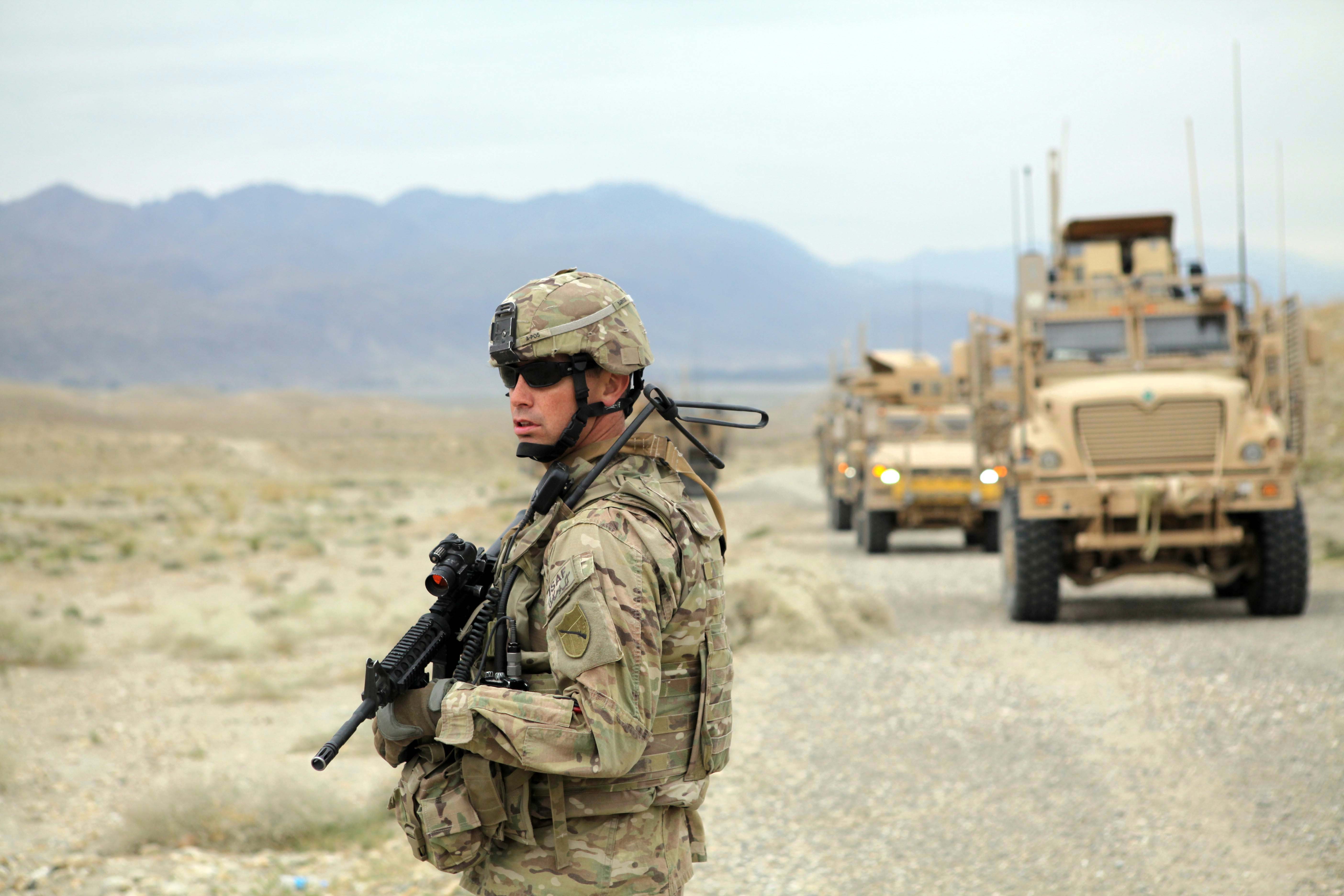 Afghan Soldiers conduct Explosives Hazard Reduction Course training ...