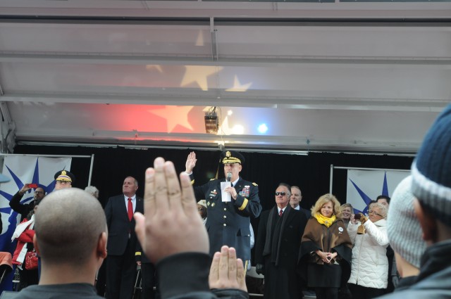 Enlisting in the Army on Veterans Day