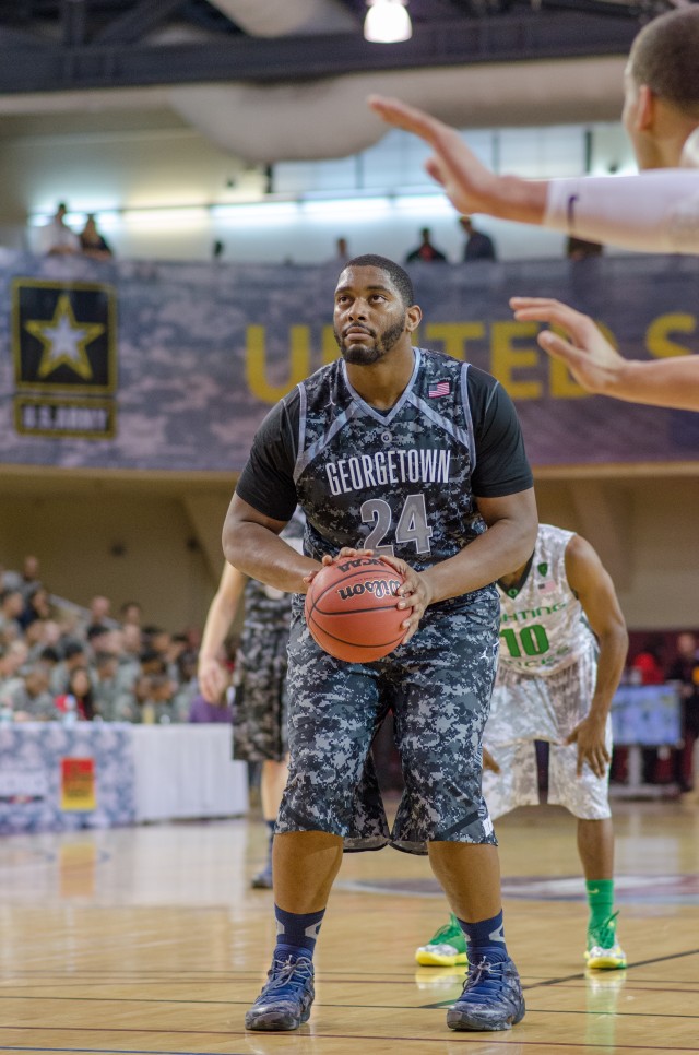 Ducks top Hoyas in Armed Forces Classic at Camp Humphreys