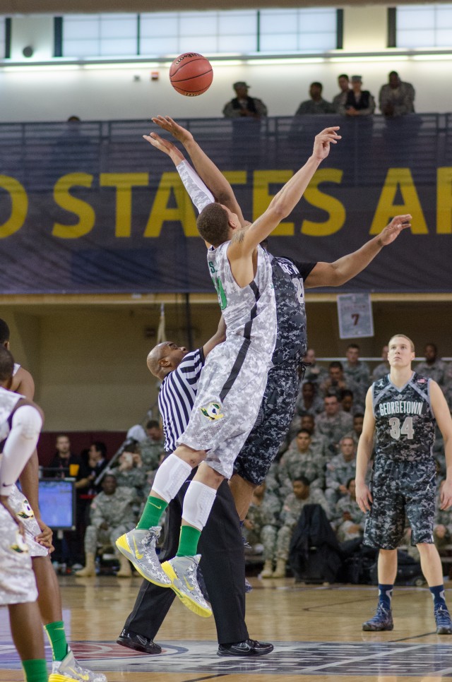 Ducks top Hoyas in Armed Forces Classic at Camp Humphreys