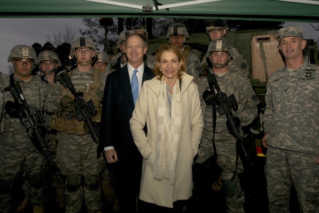 Supporting the troops
