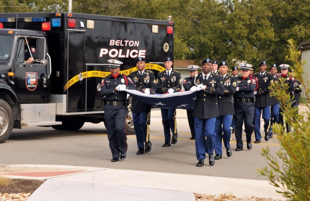 Providers participate in Patriot Plaza rededication, receive surprise gift
