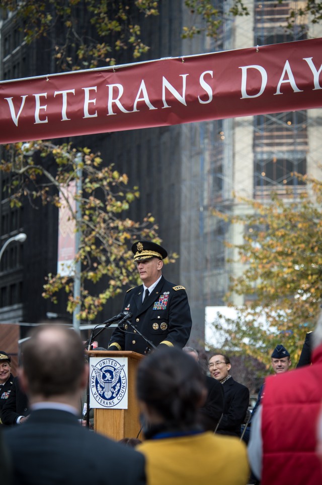 New York City Veterans Day Parade "America's Parade"