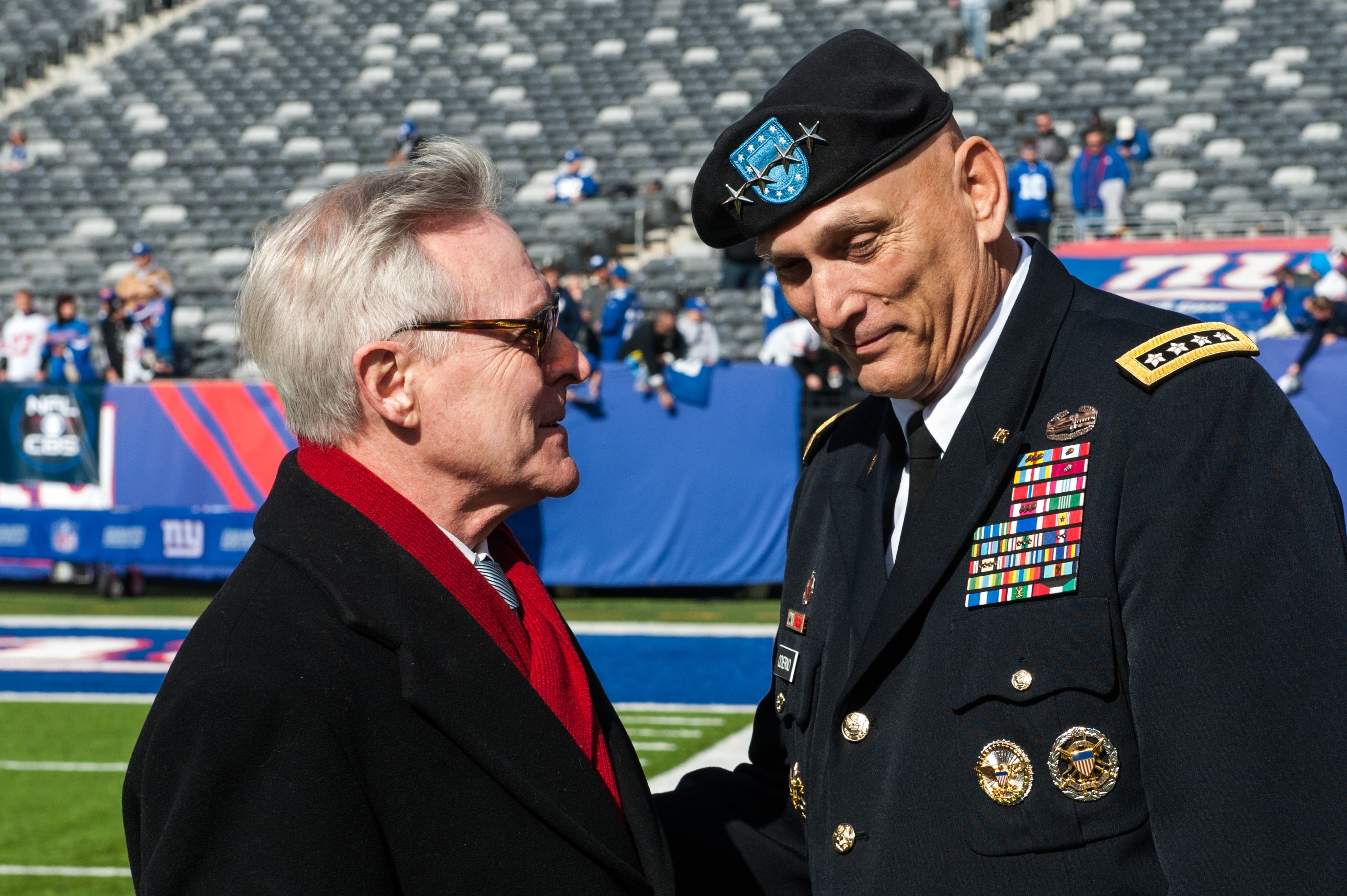 U.S. Chief of Staff attends Salute to Services at MetLife Stadium ...