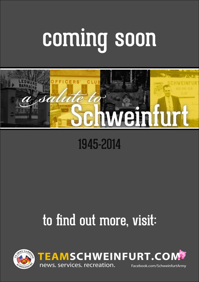 Coming soon: A Salute to Schweinfurt