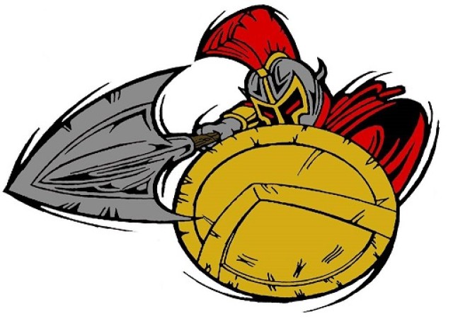 The Mighty Spartans Logo