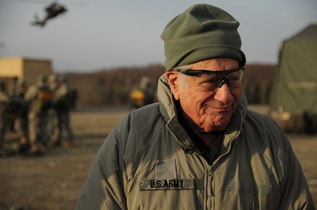 WWII veteran revisits regiment in the last frontier