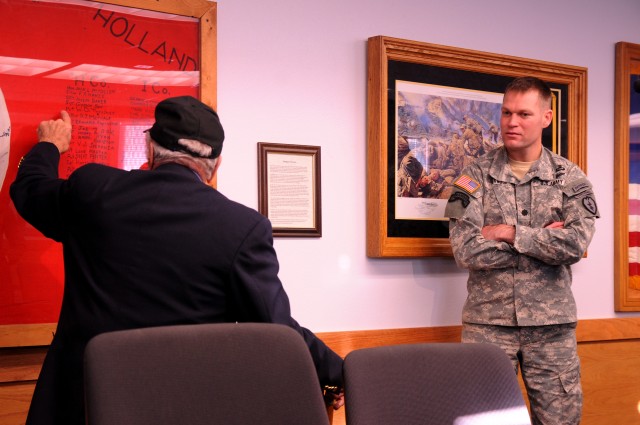 WWII veteran revisits regiment in the last frontier