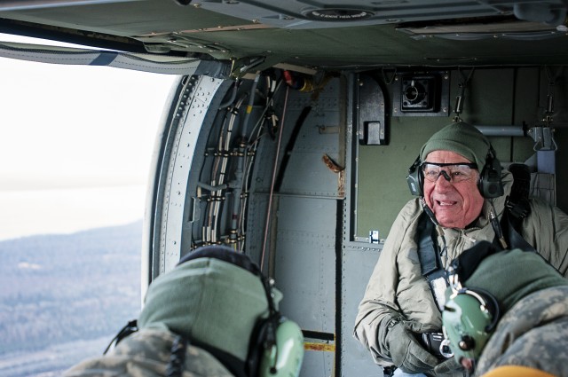 WWII veteran revisits regiment in the last frontier