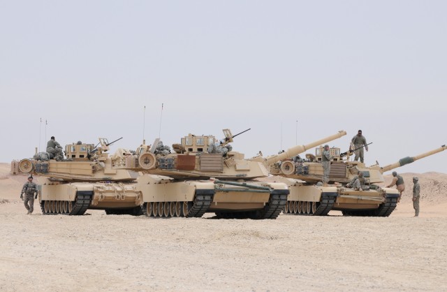 Tanks.