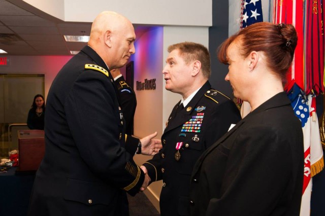 CSA promotes and retires wounded warriors, Soldiers for life.