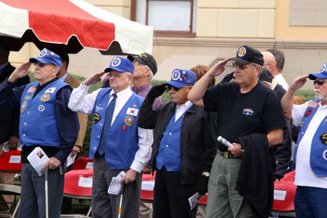 Vets salute