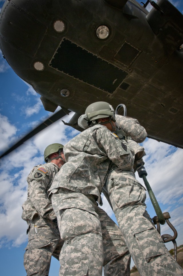 Fort Hood Air Assault School sling load testing