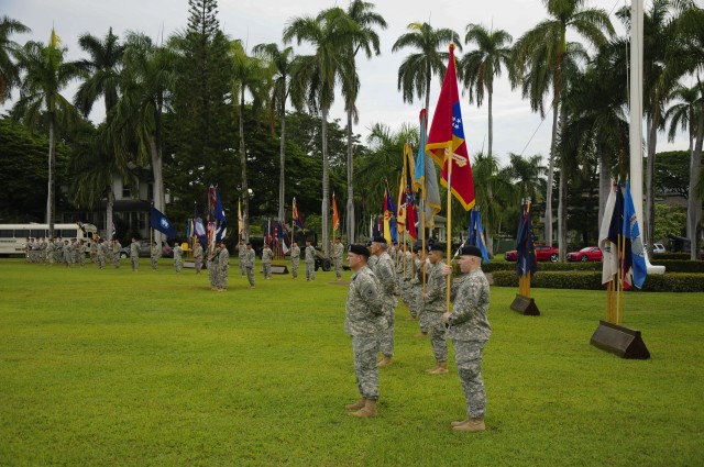 Ulsys welcomed to USARPAC with Flying V Ceremony