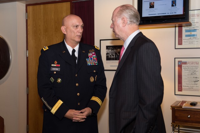 Army Chief of Staff Sits Down with David Gergen