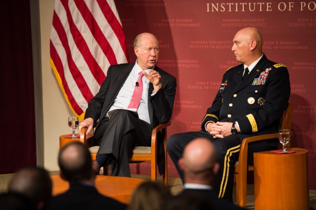 Army Chief of Staff Sits Down with David Gergen